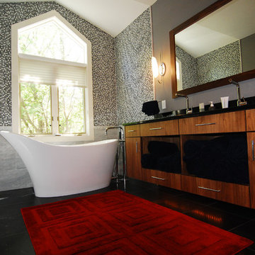 Contemporary Bathroom, Bailey Residence