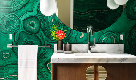 9 Spaces That Shine With Bejewelled Tones of Marble & Onyx
