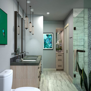 Contemporary Bathroom Design Presentation