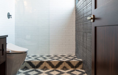 Room of the Day: Moroccan Tile Inspires a Guest Bathroom Design