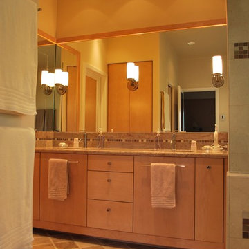 Contemporary Bathroom in Boise Foothills
