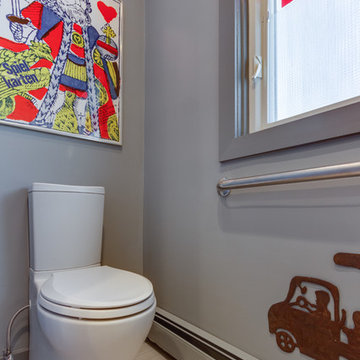 Contemporary Bathroom Remodel Annapolis, MD