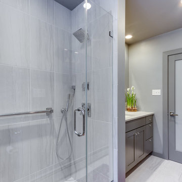 Contemporary Bathroom Remodel Annapolis, MD