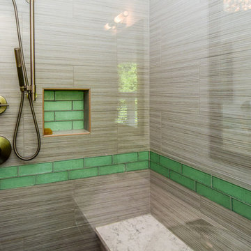 Contemporary Bathroom Remodel in Winfield, IL
