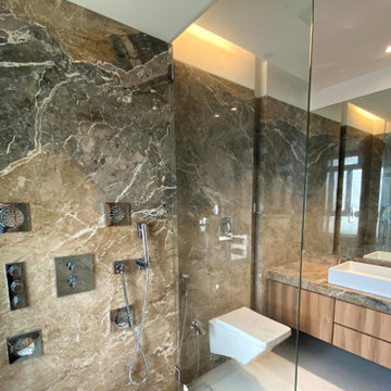 Contemporary Bathroom Remodel - Private Home