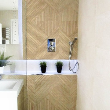 Contemporary bathroom renovation