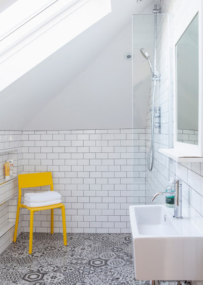 Contemporary Bathroom by Saltbox Interiors London