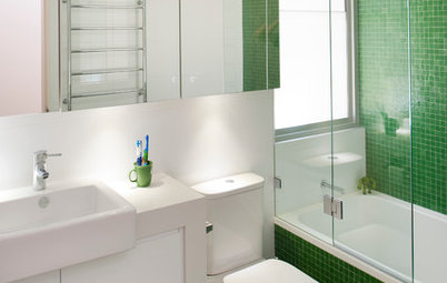 Try These 6 Verdant Greens for a Fresh, Fabulous Bathroom