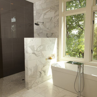 Inspiration for a contemporary bathroom remodel in Portland