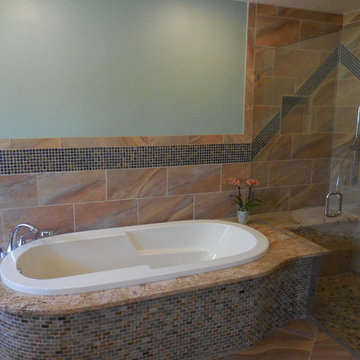 Contemporary Craftsman Bathroom