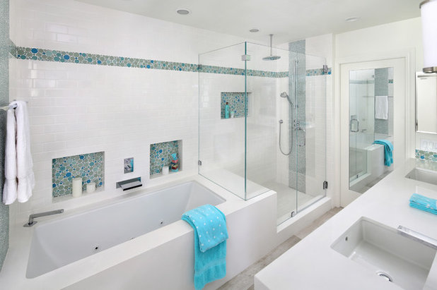 Contemporary Bathroom by Melinamade - Residential Design + Interiors