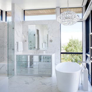 75 Beautiful Contemporary Bathroom Pictures Ideas December 2020 Houzz