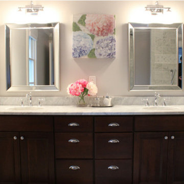 Contemporary His and Her Vanity