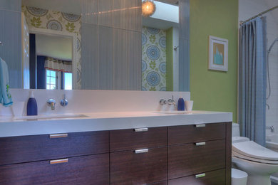 Design ideas for a traditional bathroom in Seattle.