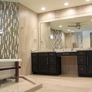 Contemporary Master Bathroom Remodel