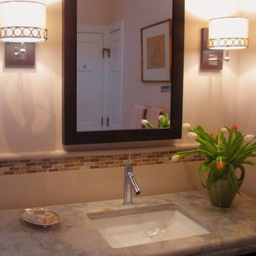 Contemporary master bathroom renovation