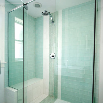 Contemporary Master Bathroom Shower