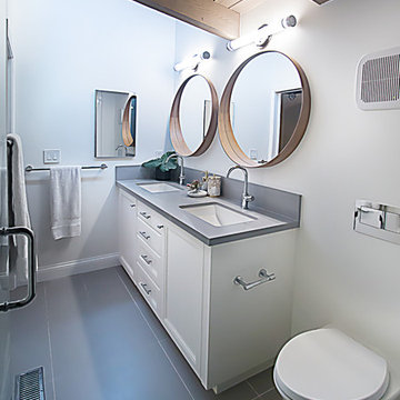 Contemporary Master Suite Bathroom