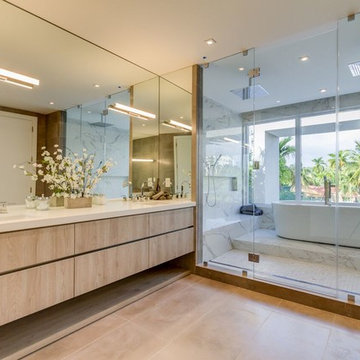 Contemporary Miami Bathrooms