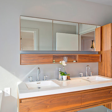 Contemporary Modern Design Kitchen Bath Remodel - La Jolla