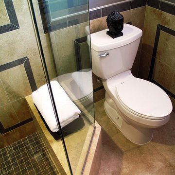 Contemporary modern small bathroom