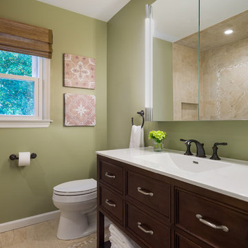 Contemporary New Jersey Guest Bathroom