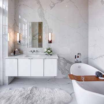 Contemporary Remodel of an Indianapolis Condominium by Ferguson of Carmel IN