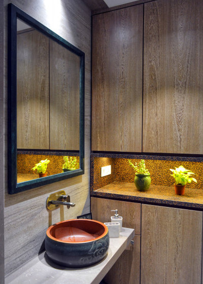 Contemporary Bathroom by Themeline Interior