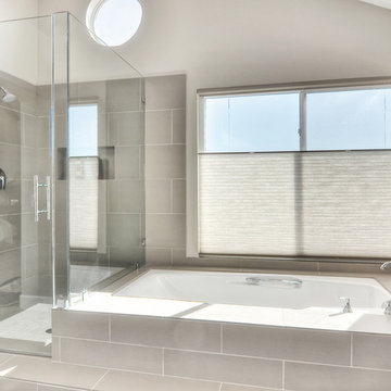 Contemporary Shower and Bath