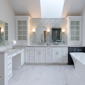 Contemporary Sleek Bath Design - Doylestown