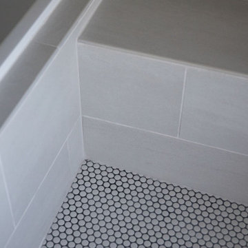 Contemporary Spa Inspired Master Bathroom