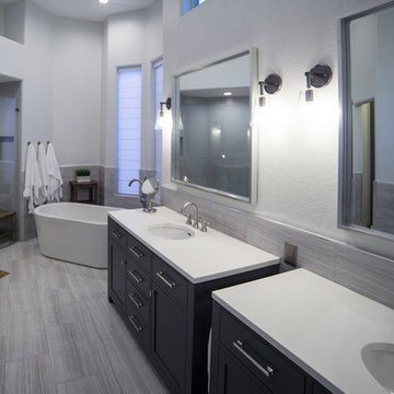 Contemporary Style Bathroom Remodel