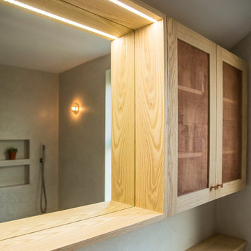 Contemporary Timber Bathroom