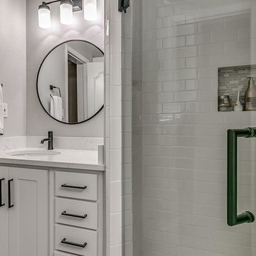 Contemporary White Bathroom
