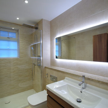 Cool contemporary walk in shower