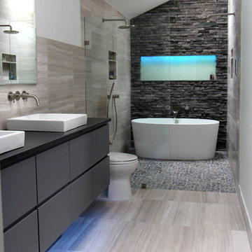 Cool Gray Vanity