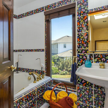 Coolest Long Island Bathroom with New Wood Casement Window