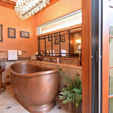 Copper Bathroom Remodel