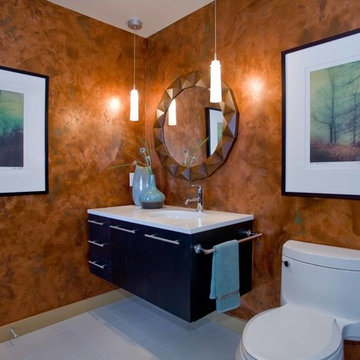 Copper Inspired En-Suite: Bathroom