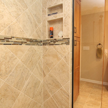 Corner Shower Bathroom Remodel