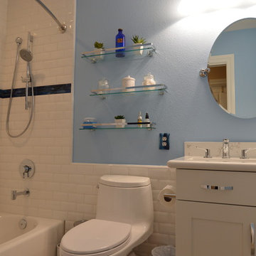 Corona, Transitional Guest Bathroom Remodel
