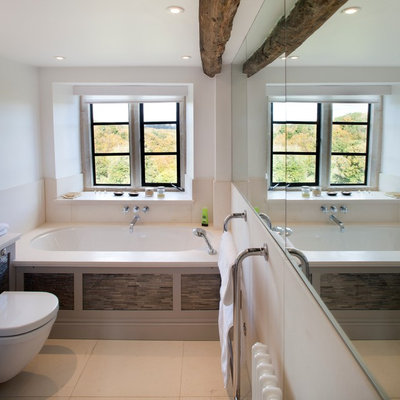 Traditional Bathroom by Charles Bateson Interior Design