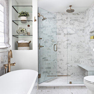 Idee per una stanza da bagno country