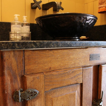 Country Farmhouse Converted Ice Chest Vanity
