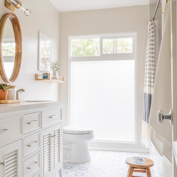 Cozy Cottage Guest Bathroom Renovation- Sherman Oaks California