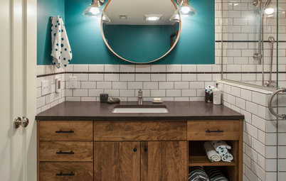 New This Week: 4 Stylish Bathroom Vanity Areas