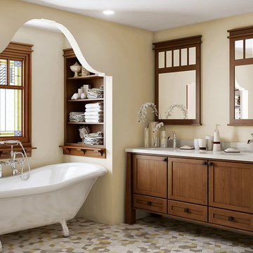 Craftsman Bathroom Remodel