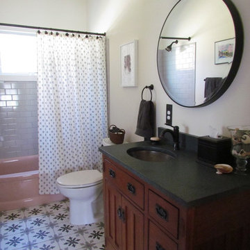 Craftsman style bathroom renovation