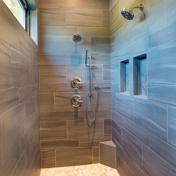 Craftsman Style Walk-In Shower