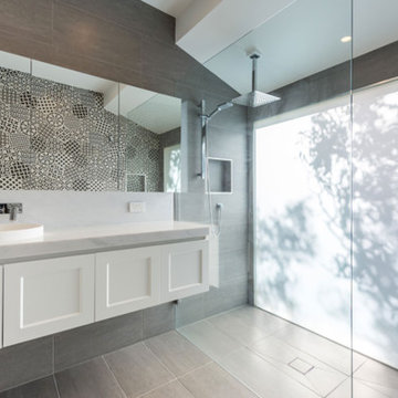 Creating a large luxurious bathroom in Box Hill North, Victoria